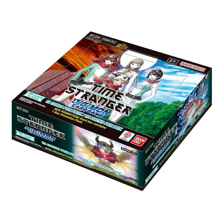 Digimon Card Game BT24 Booster Box - Time Stranger Digimon Card Game BT24 Booster Box - Time Stranger