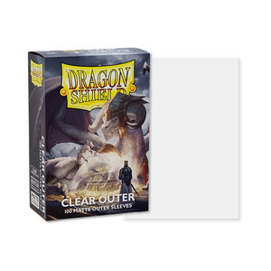 Dragon Shield Standard Card Sleeves - Matte Clear Outer Sleeves