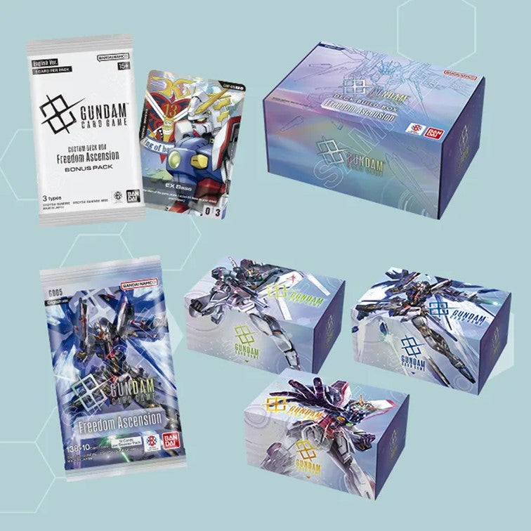 Gundam Card Game Deck Build Box SC01 - Freedom Ascension