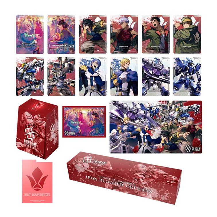 Gundam Card Game Premium Accessory Set PB02 - Mobile Suit Gundam IRON-BLOODED ORPHANS
