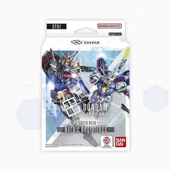 Gundam Card Game Starter Deck ST01 - Heroic Beginnings