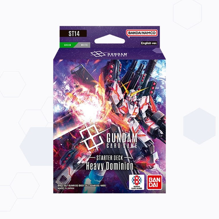 Gundam Card Game Starter Deck ST14 - Heavy Dominion