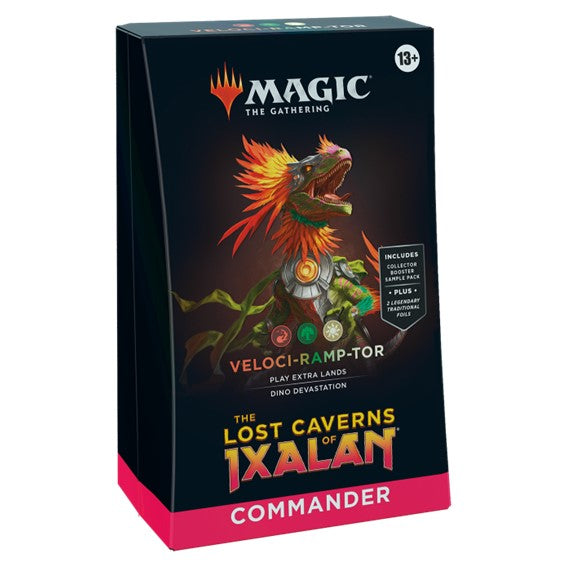 Magic: The Gathering - Lost Caverns of Ixalan Commander Deck - Veloci-Ramp-Tor