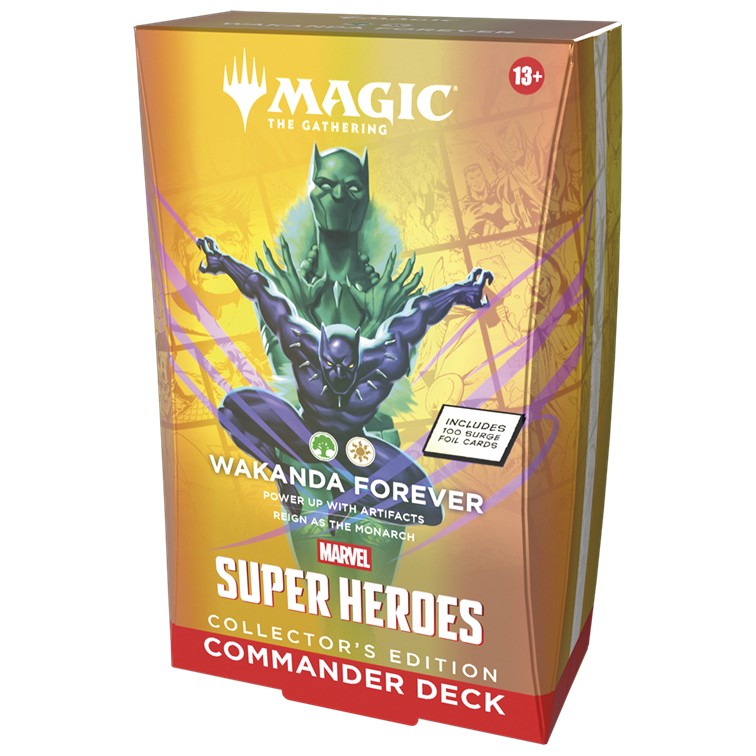 Magic: The Gathering - Marvel Super Heroes Collector Commander Deck - Wakanda Forever