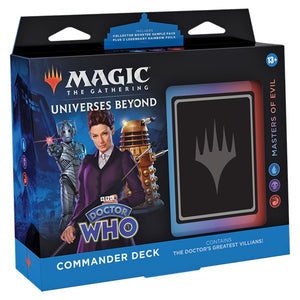 Magic: The Gathering - Universes Beyond: Doctor Who Commander Deck - Masters of Evil