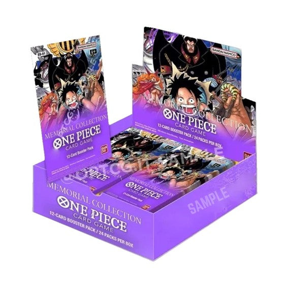 One Piece Card Game Extra Booster Box EB01 - Memorial Collection
