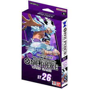 One Piece Card Game Starter Deck ST26 - PURPLE/BLACK Monkey.D.Luffy One Piece Card Game Starter Deck ST26 - PURPLE/BLACK Monkey.D.Luffy
