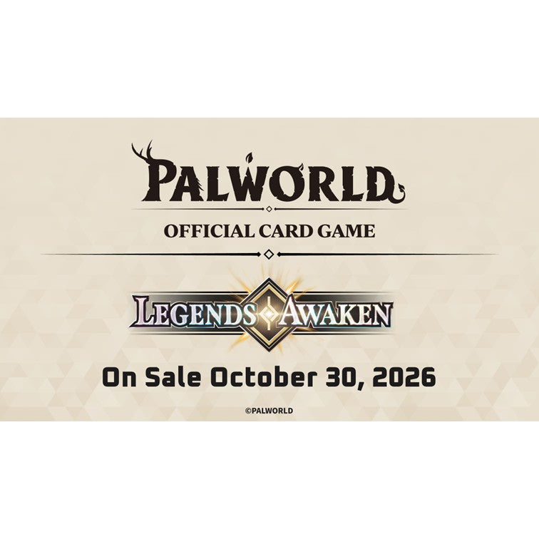 Palworld Official Card Game Booster Box BP02 - Legends Awaken