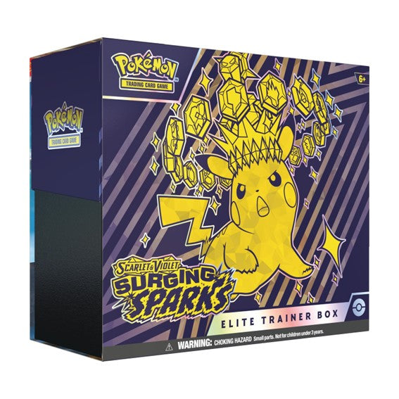Pokemon Scarlet & Violet 8 Surging Sparks Elite Trainer Box