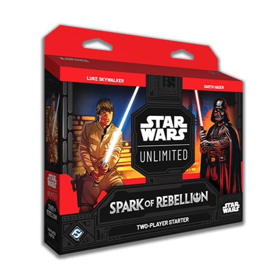 Star Wars: Unlimited Two Player Starter Set - Spark of the Rebellion Luke Vs. Vader