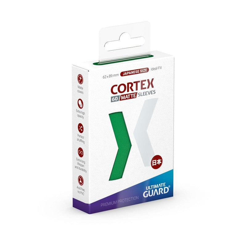 Ultimate Guard Cortex Sleeves Matte Small/Japanese - Green
