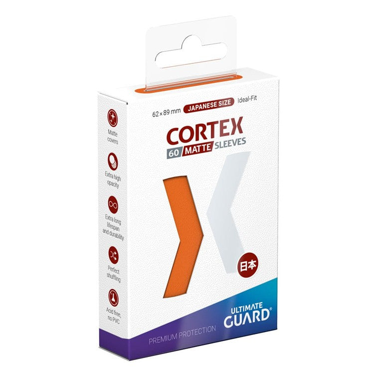 Ultimate Guard Cortex Sleeves Matte Small/Japanese - Orange