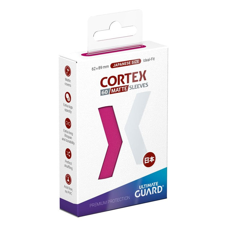 Ultimate Guard Cortex Sleeves Matte Small/Japanese - Pink