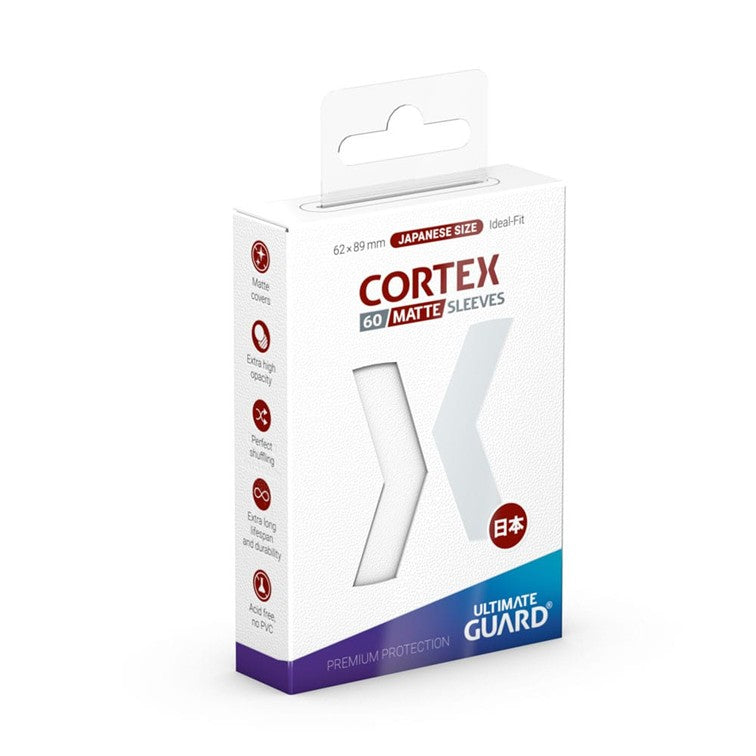 Ultimate Guard Cortex Sleeves Matte Small/Japanese - White
