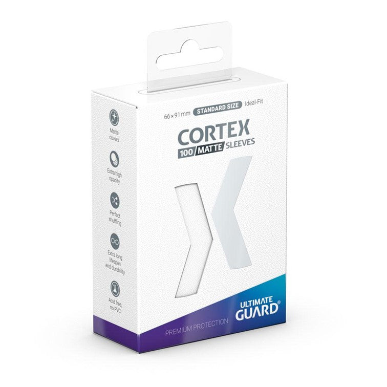 Ultimate Guard Cortex Sleeves Matte Standard - White