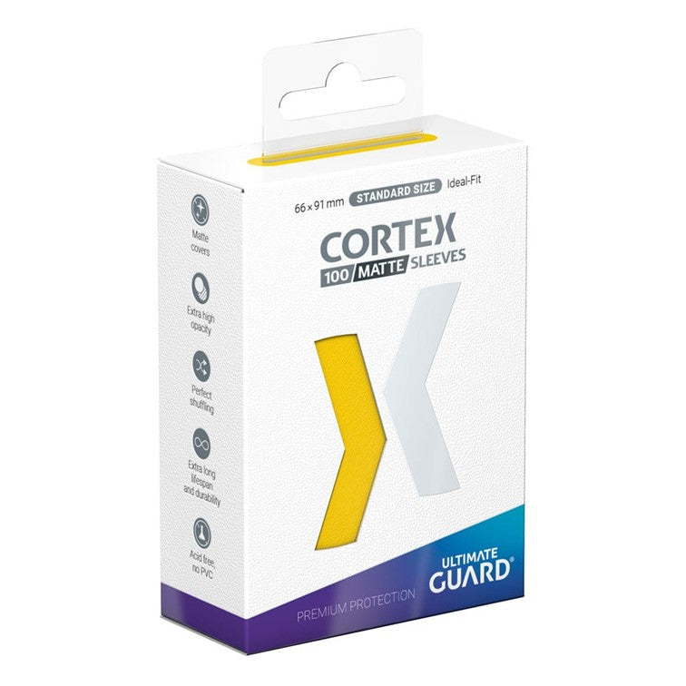 Ultimate Guard Cortex Sleeves Matte Standard - Yellow