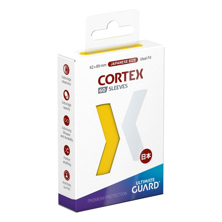 Ultimate Guard Cortex Sleeves Small/Japanese - Yellow