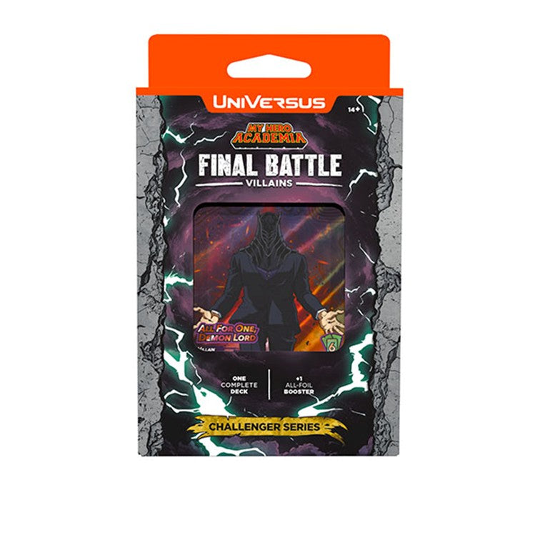 Universus CCG - My Hero Academia: Final Battle Challenger Series Deck - Villians