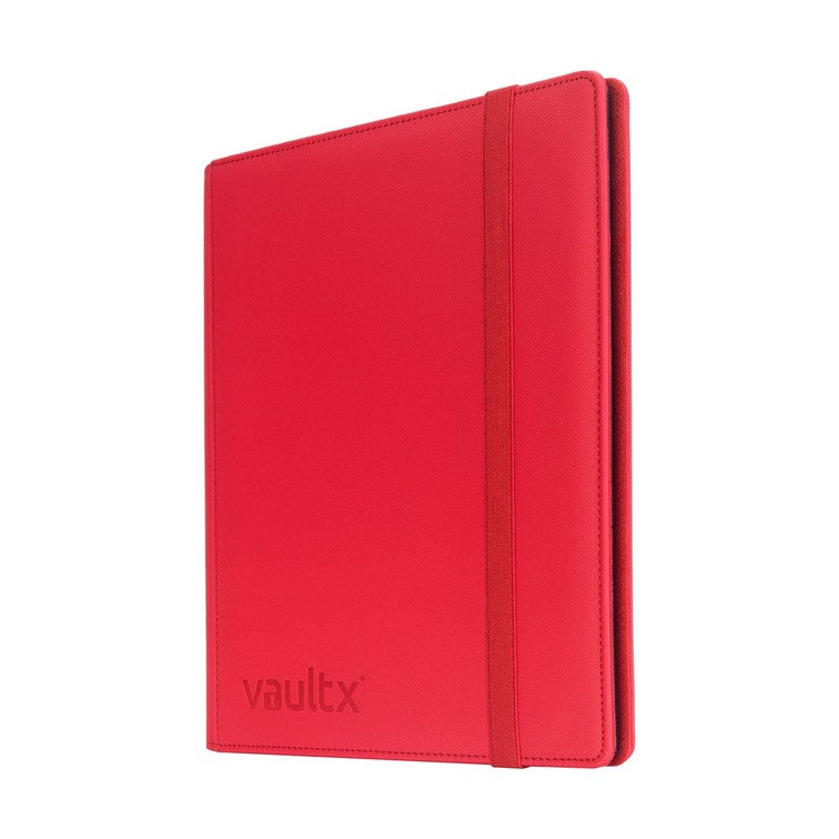 Vault X Exo-Tec Strap Binder - 9 Pocket - Fire Red