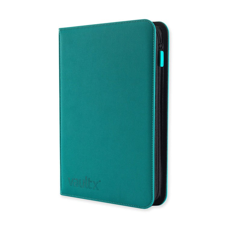 Vault X Exo-Tec Zip Binder - 9 Pocket - Ocean Blue