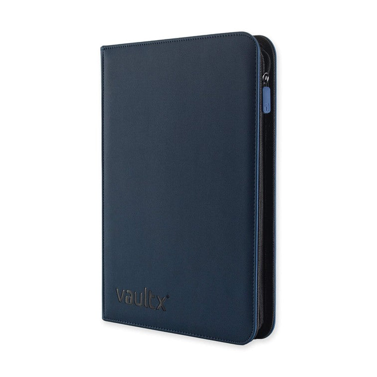 Vault X Exo-Tec Zip Binder - 9 Pocket - Royal Blue