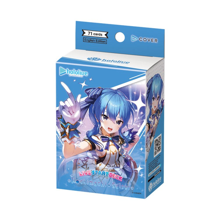 hololive OFFICIAL CARD GAME Live Start Deck hSD17 - Hoshimachi Suisei