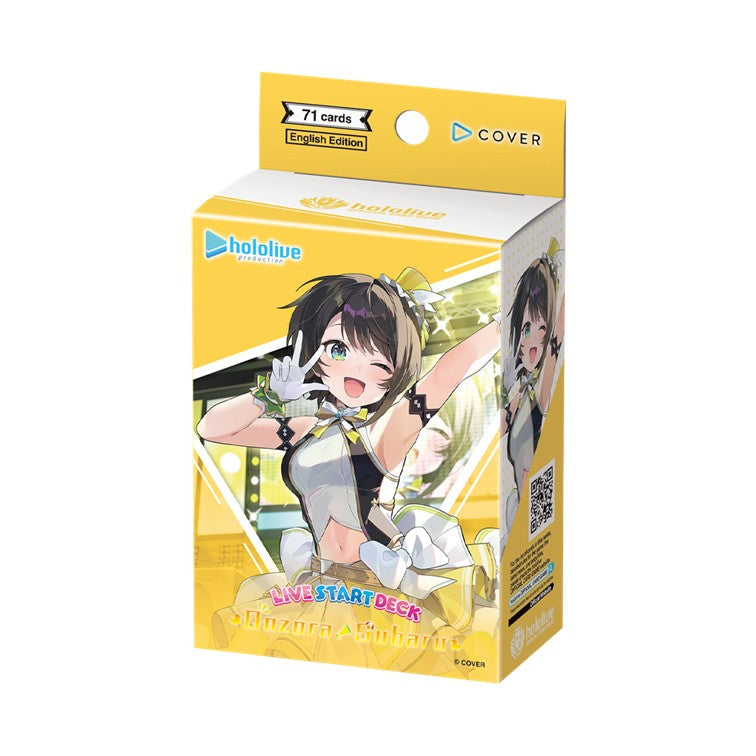 hololive OFFICIAL CARD GAME Live Start Deck hSD19 - Oozora Subaru