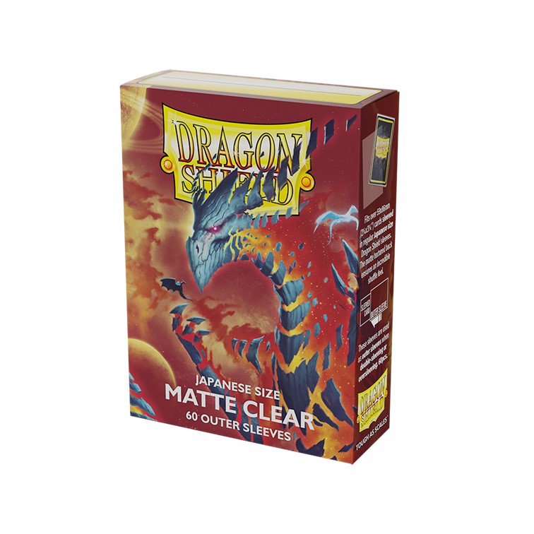 Dragon Shield Small Card Sleeves - Japanese Matte Outer Sleeves Dragon Shield Small Card Sleeves - Japanese Matte Outer Sleeves