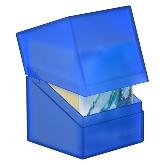 Ultimate Guard Boulder Deck Case 100+ - Sapphire - Ultimate TCG Limited