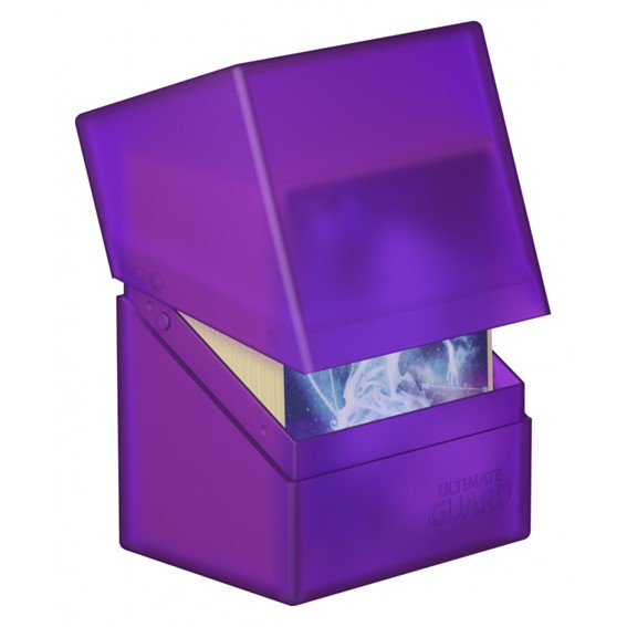 Ultimate Guard Boulder Deck Case 80+ - Amethyst - Ultimate TCG Limited
