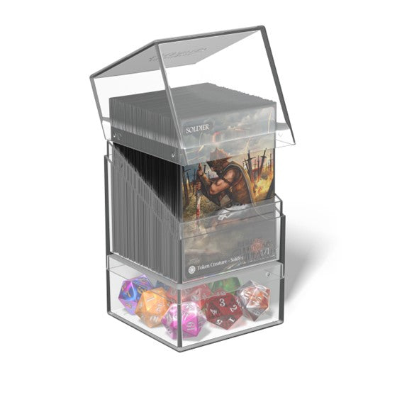 Ultimate Guard Boulder'n'Tray Deck Case 100+ - Clear