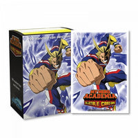 My Hero Academia Standard Matte Art Card Sleeves - All Might Punch