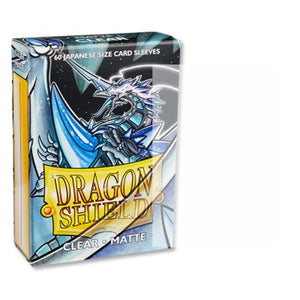 Dragon Shield Small Card Sleeves - Clear Matte