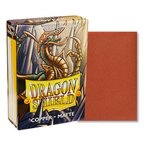 Dragon Shield Small Card Sleeves - Copper Matte