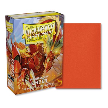 Dragon Shield Small Card Sleeves - Dual Matte - Ember
