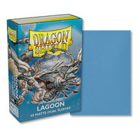 Dragon Shield Small Card Sleeves - Dual Matte - Lagoon