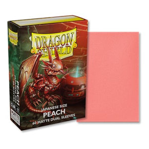 Dragon Shield Small Card Sleeves - Dual Matte - Peach