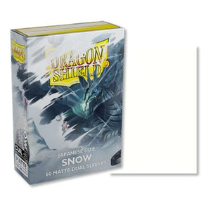 Dragon Shield Small Card Sleeves - Dual Matte - Snow