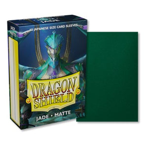 Dragon Shield Small Card Sleeves - Jade Matte