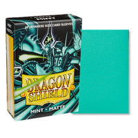 Dragon Shield Small Card Sleeves - Mint Matte