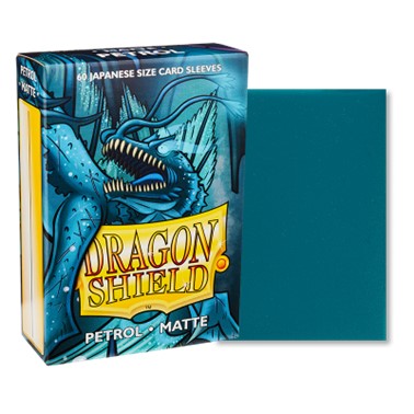 Dragon Shield Small Card Sleeves - Petrol Matte