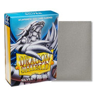 Dragon Shield Small Card Sleeves - Silver Matte