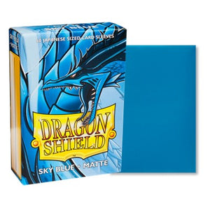 Dragon Shield Small Card Sleeves - Sky Blue Matte