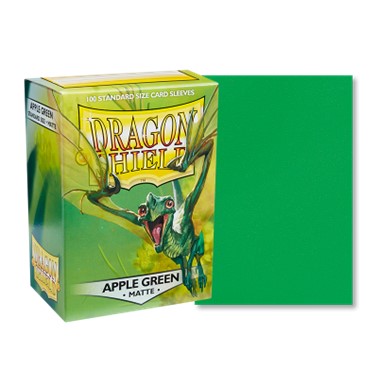 Dragon Shield Standard Card Sleeves - Apple Green Matte