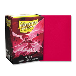 Dragon Shield Standard Card Sleeves - Dual Matte - Fury