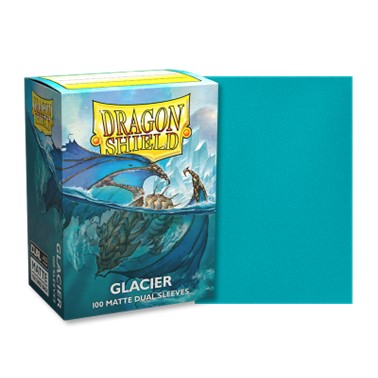 Dragon Shield Standard Card Sleeves - Dual Matte - Glacier