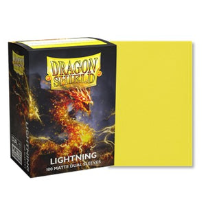 Dragon Shield Standard Card Sleeves - Dual Matte - Lightning