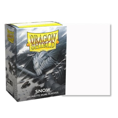 Dragon Shield Standard Card Sleeves - Dual Matte Snow