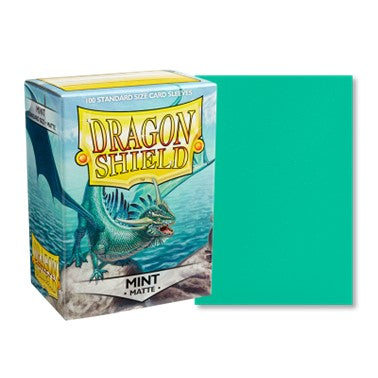 Dragon Shield Standard Card Sleeves - Mint Matte