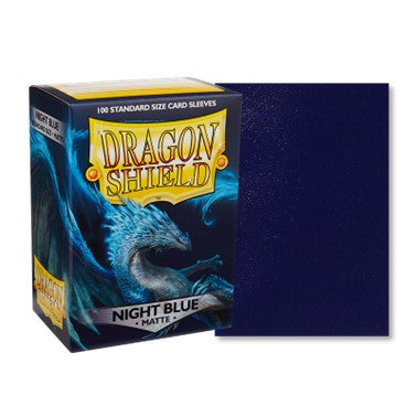 Dragon Shield Standard Card Sleeves - Night Blue Matte